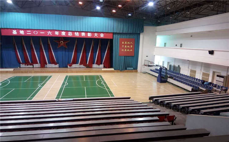 天津柞木籃球場(chǎng)地木地板怎么維修？